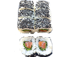 45. Lachs Rucola Roll