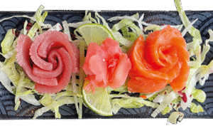 76. Lachs Sashimi